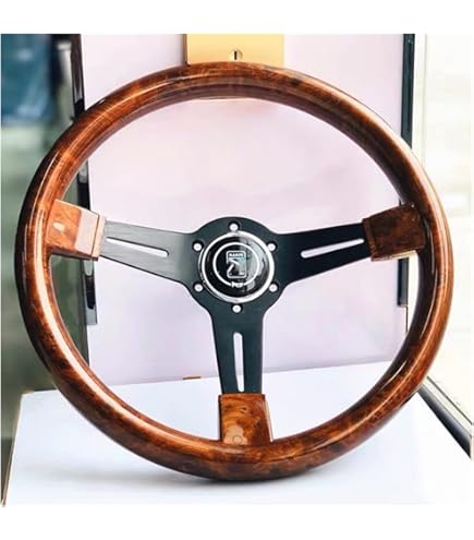 MOMO MOD. 07 Heritage Wood Aluminum and Mahogany Wood Steering